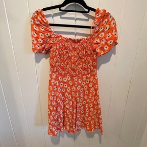 ZARA Puff sleeve dress